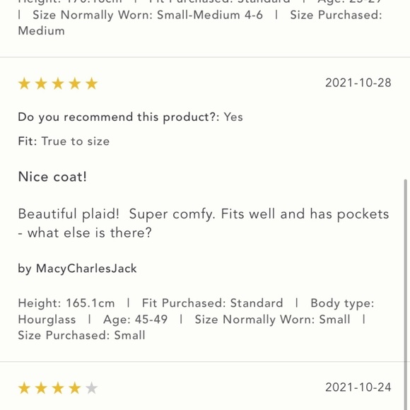 Anthropologie NWT Avec Les Filles Classic Plaid Jacket Size S. - Picture 9 of 12